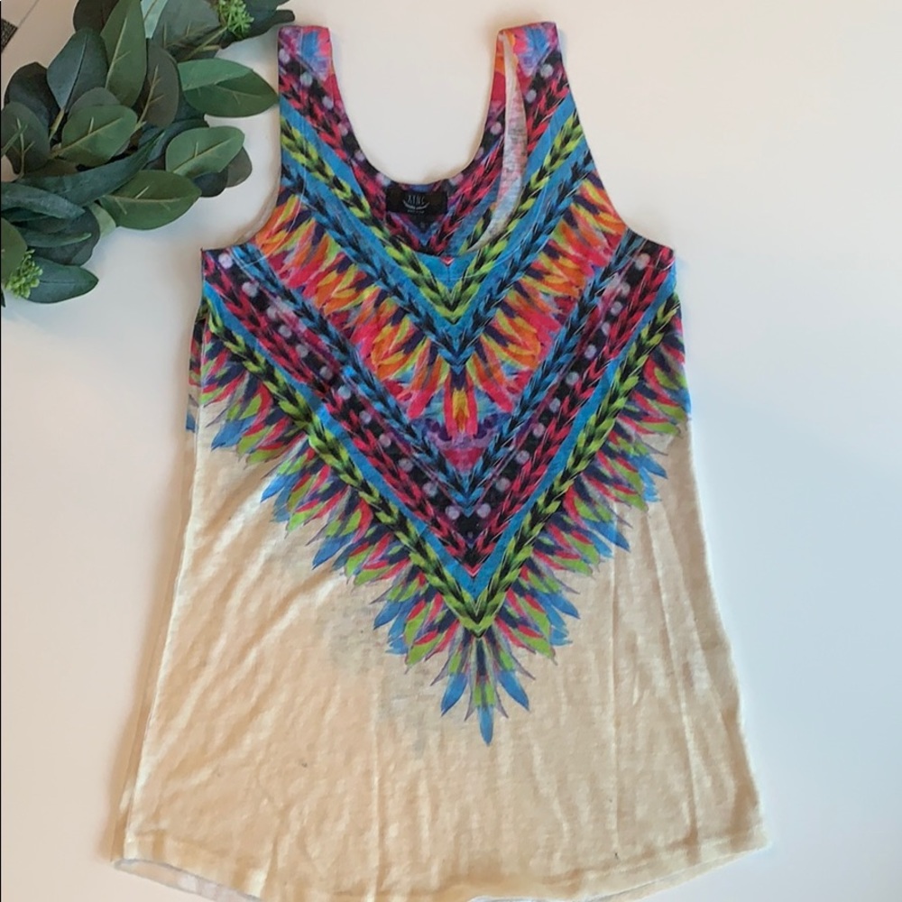 Patterned tank
